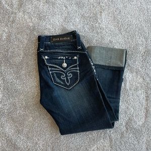 Rock Revival Stephanie Easy Stretch Capri